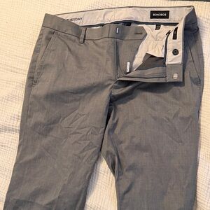 Bonobos Men's Dress Pants in Light Gray